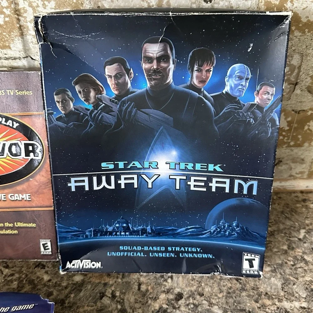 Star Trek: Away Team, Survivor, Tiger Woods PGA Tour Collection PC GAMES Big Box